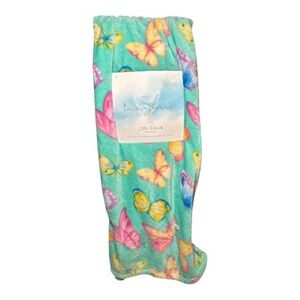 NEW! Kids Butterfly Colorful Decorative Throw Blanket 50x60